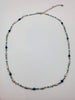 Vintage Blue and White Beaded Necklace  - 1 of 1