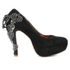 Size 10 - La Loca Metal Lace Heel