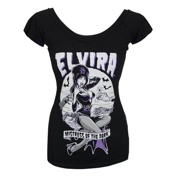 Elvira Monster Hands T-Shirt - Women's