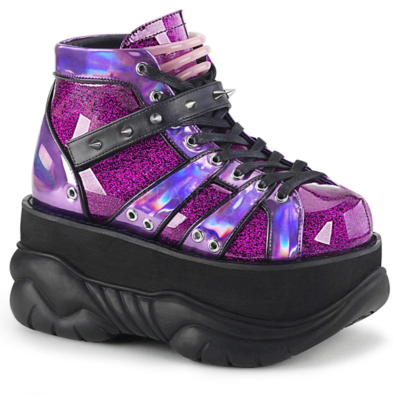 Antigravity Platform Sneakers - Purple – Violet Vixen
