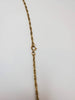 Vintage Gold Tone Long Rope Chain Necklace  - 1 of 1