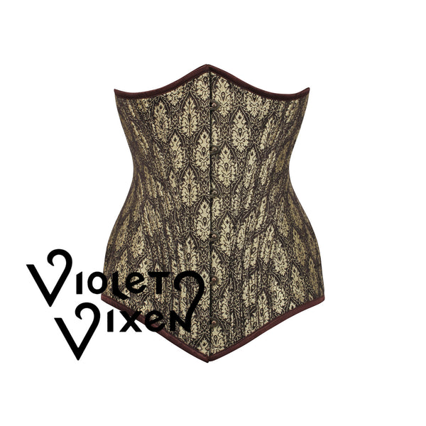 Brown Corsets  Brown Corset Tops – Violet Vixen