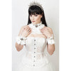 Ice Queen Laced Overbust Corset