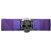 Skull Elastic Waist Belt - Purple