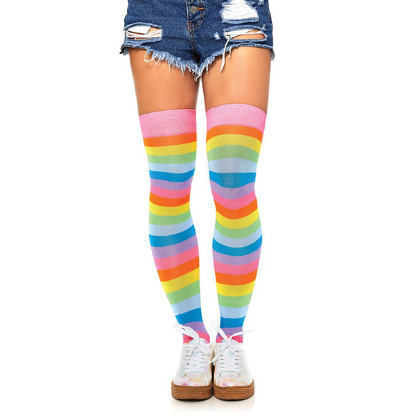 Rainbow Pride Pastel Socks