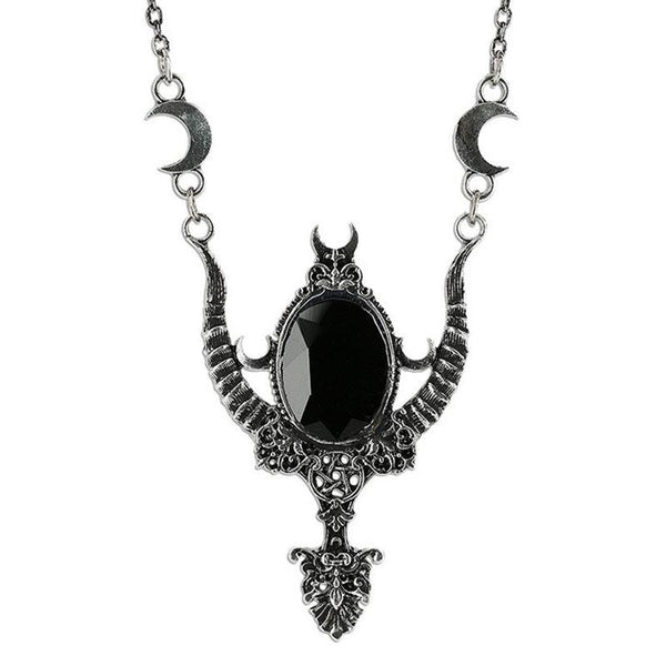 Mystic Lunar Horned Necklace
