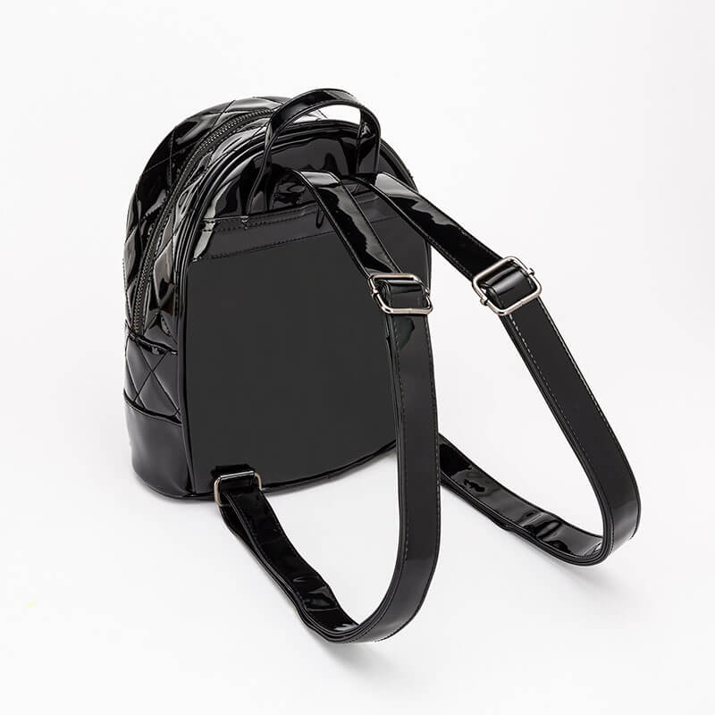 I-Zone 3-PCS Fashion Cute Mini Leather Backpack sling & pouch set for Women  10 L Backpack BLACK - Price in India | Flipkart.com