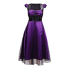 Small & Medium - Gothic Dots Dress - Purple