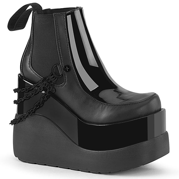 Into the Void Platform Boots- Black